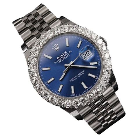 rolex 126300 diamond|rolex datejust 41mm blue 126300.